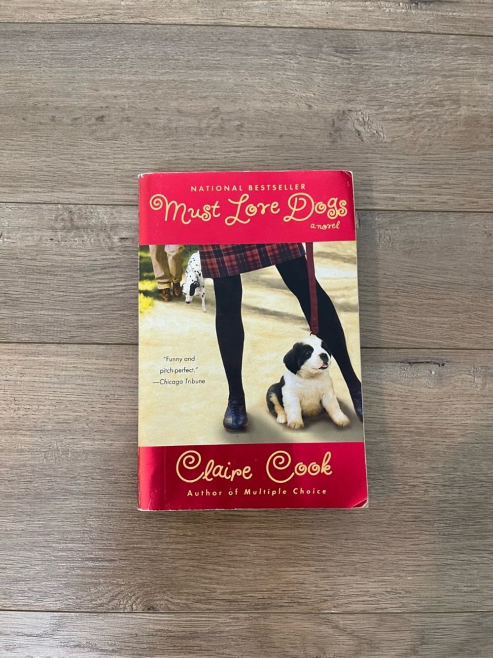 Must Love Dogs - Red Cover Dog-Themed Novel